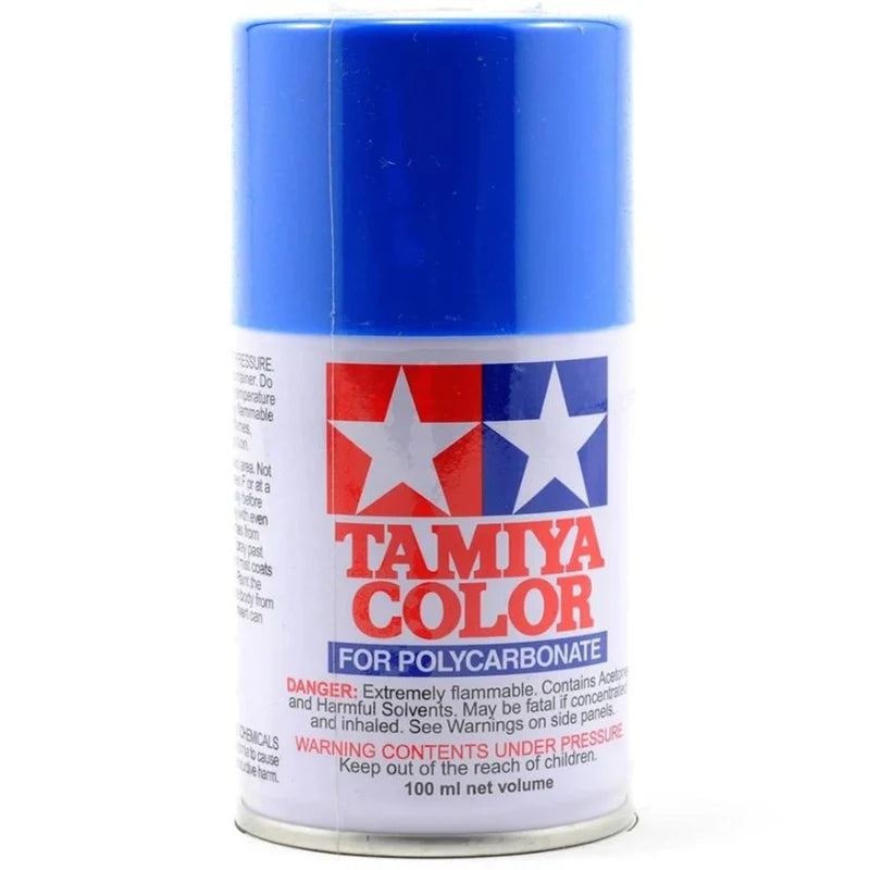Tamiya PS-30 Brilliant Blue Lexan Spray Paint (100ml)  TAM-86030