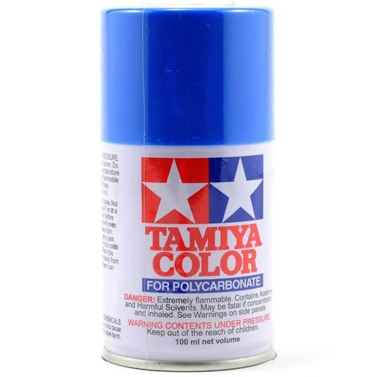 Tamiya PS-30 Brilliant Blue Lexan Spray Paint (100ml)  TAM-86030