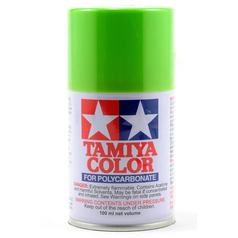 Tamiya PS-8 Light Green Lexan Spray Paint (100ml)  TAM-86008