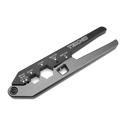 TKR1115 – Pivot Ball and Shock Multi-tool (aluminum) Tekno wrench