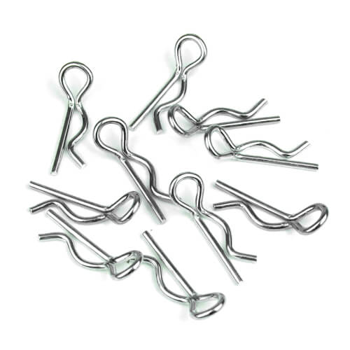 TKR1235 – Body Clips (angled, 10pcs) Tekno 1/8th size