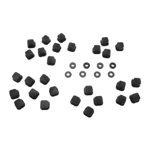 TKR5165 – V2 Hinge Pin Inserts, Wheelbase Shims (EB48/NB/ET/NT/SCT) Tekno NB48