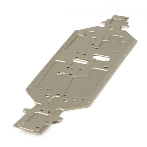 TKR9303B – Chassis (7075, 3mm, hard anodized, lightened, NB48 2.1) Tekno 9303B