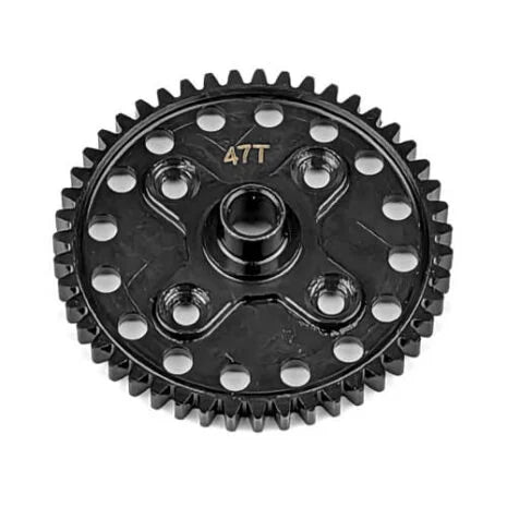 TKR9420 – Spur Gear (47t, steel, CNC, lightened, NB/NT48 2.x)