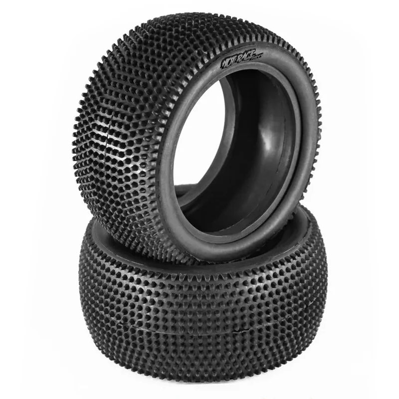 Hot Race v1 Carpet Tires - 2wd/4wd Rear Buggy 1/10th HOT-003-0612