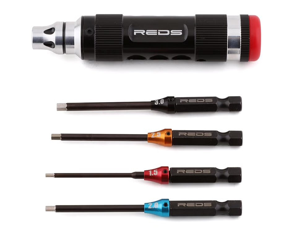 Multi-function Hex Tool Kit 1.5, 2.0, 2.5, 3.0 mm (Usable on electric screwdriver)