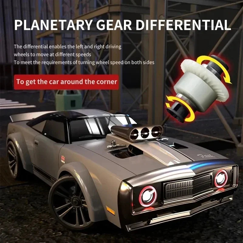 SCY RTR Hurrican muscle car with lights