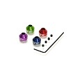 1860 COLLAR ID SET METRIC(4) for HUDY, PROTEK or similar size wrenches 1.5MM 2.0MM 2.5MM 3.0MM