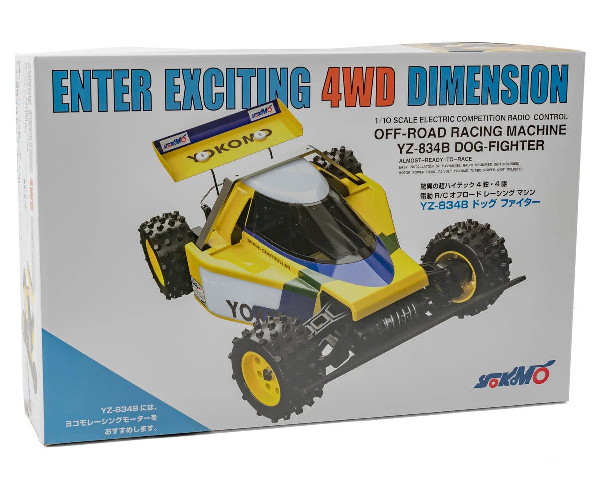 YOKYZ-834B Yokomo 1/10 Dog Fighter 2024 Re-release 4WD Offroad Buggy EP Car Kit